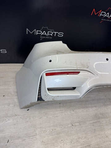 BMW F80 M3 15-20 REAR BUMPER COVER SKIN ASSEMBLY OEM WHITE *Pick Up Only*