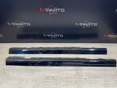 01-06 BMW E46 M3 Rocker Panel Side Skirts OEM Carbon Black