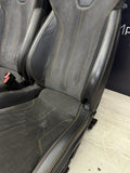 14-19 LAMBORGHINI HURACAN LP610-4 FRONT SEATS OEM + REMOVABLE HONDA CIVIC RAILS