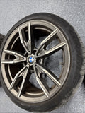 OEM BMW 792M 19" Double Spoke Cerium Grey G20 3 Series 330i M340i Rims + Tires