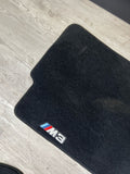 Genuine 01-06 BMW E46 M3 Convertible Carpets Floor Mats Black Front