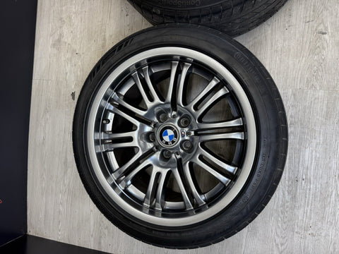 01-06 BMW E46 M3 Wheels Rims Style 67 Factory OEM 18” Staggered
