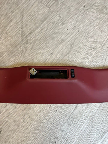 BMW Z3M OEM CONVERTIBLE SOFT TOP ROOF PANEL COVER TRIM IMOLA RED