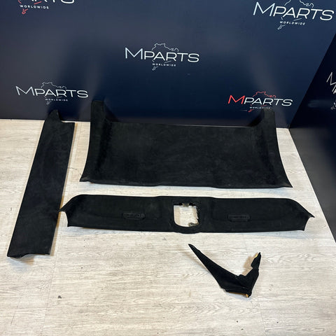 15-19 Ferrari 488 Spider OEM Suede Headliner Panels Trims Set *Broken tabs*