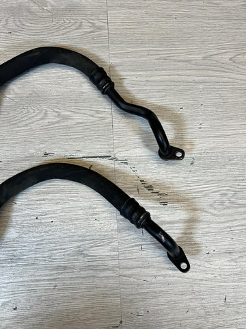 06-10 BMW E60 E63 E64 M5 M6 V10 S85 Engine Motor Oil Cooler Lines Hoses Pair