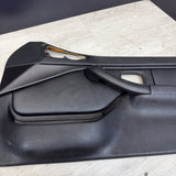 96-02 BMW Z3M Front Passenger Right Door Card Panel Cover Trim Leather Black