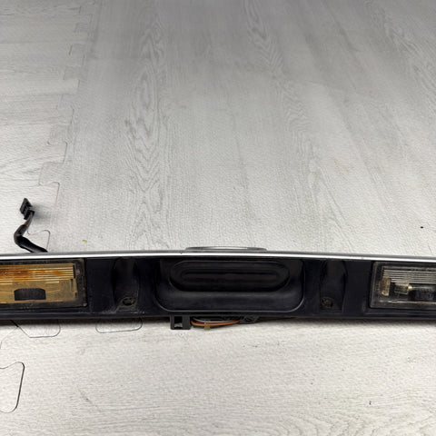 01-06 BMW E46 M3 Convertible Trunk Lid Grip Key Deck Handle Titan Silver