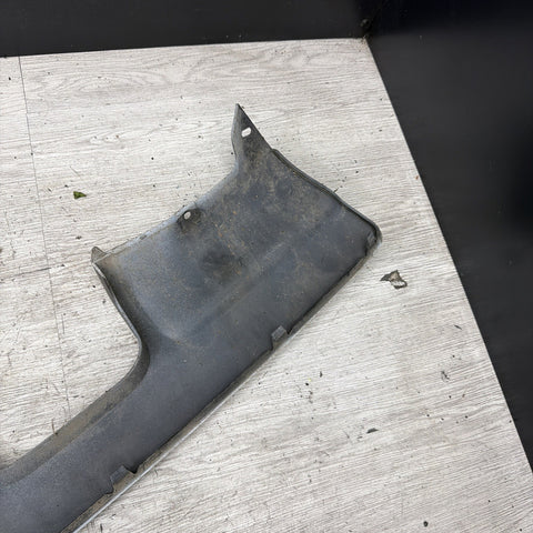 01-06 BMW E46 M3 Rear Bumper Lower Lip Diffuser Trim Panel OEM Carbon Black