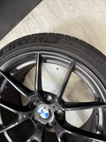 OEM BMW 15-20 F80 F82 F83 M3 M4 CS Wheel Rim 19x9 Front Black M Performance