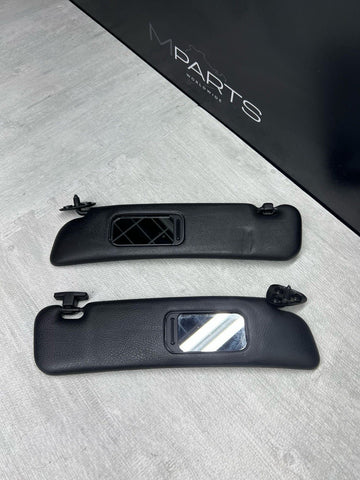 98-02 BMW Z3 M Z3M CONVERTIBLE PANELS SUN VISORS BLACK