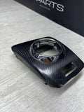 01-06 BMW E46 M3 Center Dome SMG Shift Plate Carbon Fiber Wrap 7896461
