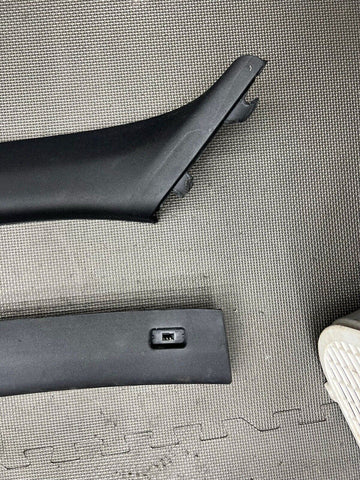 08-11 BMW E90 3 SERIES M3 A PILLARS TRIM COVERS BLACK 7058331