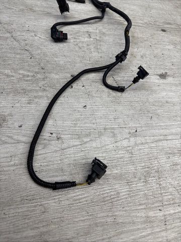 14-19 BMW F85 F86 X5M X6M S63 Engine Motor Front Right Wire Harness Loom *CUT