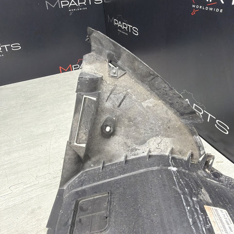 BMW E46 M3 Front Wheel Housing Fender Right Splash Shield Guard *Cracked*