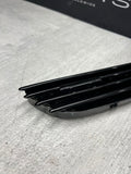 01-06 BMW E46 M3 Gloss Black Left Driver Fender Vent Grille Grills Trim
