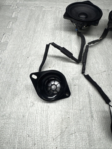 21-22 BMW G80 G82 G83 M3 M4 OEM DASH TWEETERS SPEAKERS SET 2622468-01