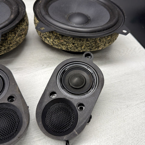 00-06 BMW E46 325 330 M3 Front Door / Rear Deck BSW Bavsound Speaker Tweeters
