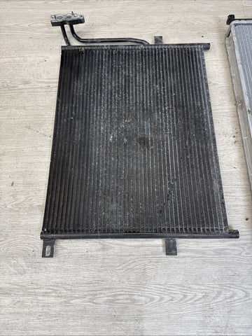 01-06 BMW E46 M3 Aluminum OEM Stock Factory Genuine Radiator + AC Condenser