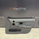 95-99 BMW E36 M3 Sedan Front Right Door Panel Card Black OEM