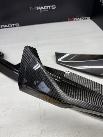 Carbon Fiber M Performance Front Bumper Lip 21-26 BMW G80 G82 G83 M3 M4