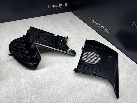 91-99 BMW E36 3 Series M3 Dead Pedal Cover Kick Panels Trims Covers Black OEM