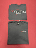 Mpartsworldwide Classic  Tee T Shirt T-Shirt 2025 Black Company Design Medium M