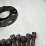 10MM Spacers Bolts PAIR 5x120 BMW F SERIES