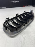 15-20 BMW F80 M3 F82 F83 Front Bumper Kidney Chrome Grilles Grills OEM M4 Badge