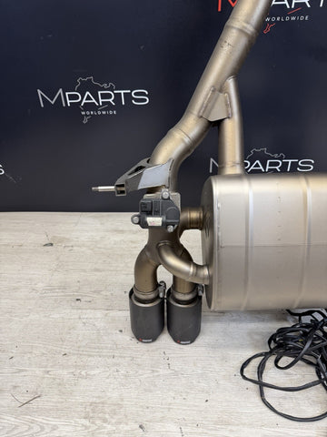 (PICKUP ONLY) BMW F80 F82 F83 M3 M4 15-20 Titanium Akrapovic Slip On Exhaust
