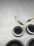 07-13 BMW E92 E93 3-Series 2dr Front Rear Door Individual Speaker Covers Trims