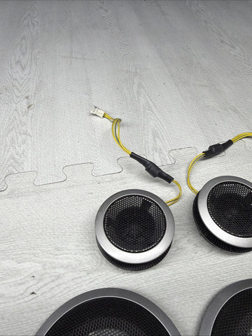 07-13 BMW E92 E93 3-Series 2dr Front Rear Door Individual Speaker Covers Trims