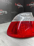 BMW E46 325 330 M3 CONVERTIBLE LED TAIL LIGHTS SET 6937454 *CRACKS*