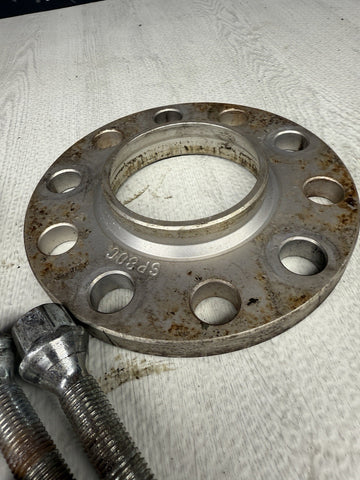 12.5MM Spacers + Extended Bolts PAIR 5x120 BMW E SERIES