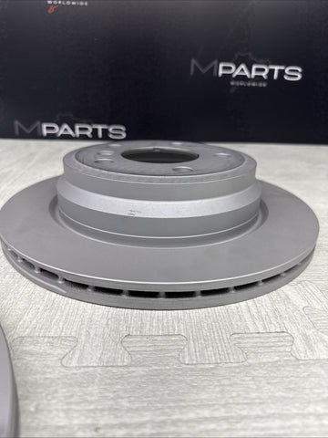 ZIMMERMAN Set of 2 Rear Brake Discs Rotors 2012+ BMW F30 F32 3 Series 300x20