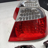 01-06 E46 BMW 330 M3 CONVERTIBLE REAR LED TAIL LIGHTS 6937454 SET *Notes*