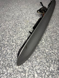 01-06 BMW E46 M3 Coupe Trunk Lid Grip Key Deck Handle Carbon Black *NOTES*