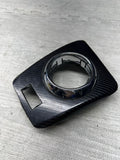 01-06 BMW E46 M3 Center Dome SMG Shift Plate Carbon Fiber Wrap 7896461