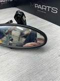 01-06 BMW E46 M3 Rearview Rear View Oval Mirror * NOTES*