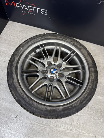 BMW E39 M5 18” STYLE 65 ALLOY WHEEL CHROME SHADOW FRONT RIM