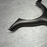 OEM 01-06 BMW E46 M3 Lower Steering Wheel Trim Cover Plate Titan Shadow Grey