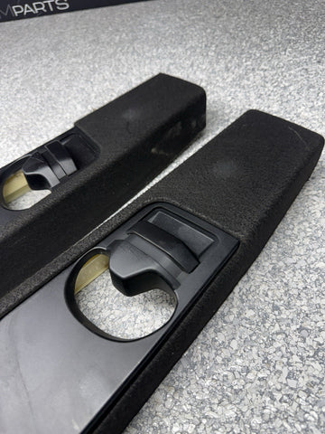 BMW E46 M3 Coupe B Pillars Trims Cover Black 330ci 325ci 328ci
