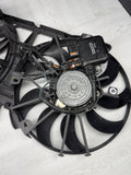 Electric Radiator Condenser Cooling Fan Fans  Assembly 17-20 Nissan GTR *Broken