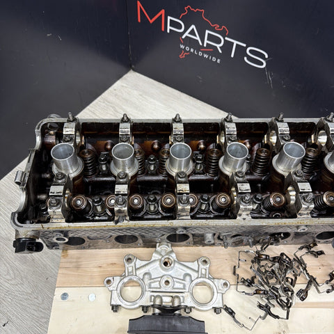 01-06 BMW E46 M3 S54 Motor Engine Cylinder Head Complete No Cams