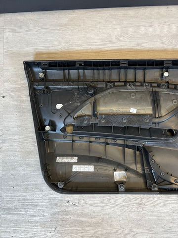 01-06 BMW E46 M3 PASSENGER RIGHT SIDE DOOR PANEL CARD BLACK OEM