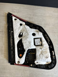 BMW 21-26 G80 M3 Sedan OEM Rear Left Driver Door Card Panel Fiona Red