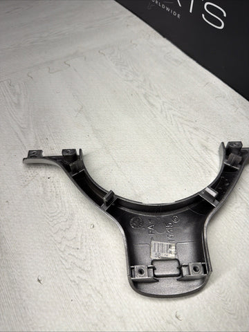 OEM 01-06 BMW E46 M3 Lower Steering Wheel Trim Cover Plate Grey