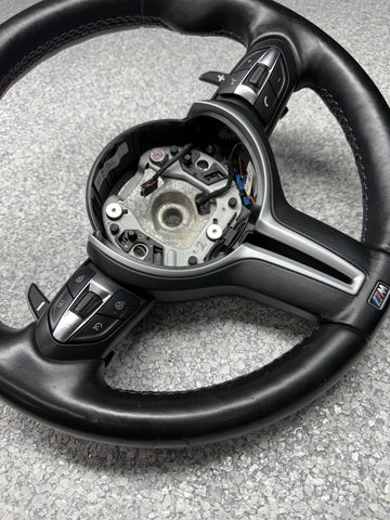 BMW Steering Wheel 15-20 F80 F82 F83 M3 M4 Stock Factory DCT Complete