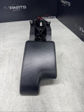 01-06 BMW E46 M3 Center Console Armrest Arm Rest Black Leather