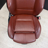 BMW E93 M3 08-13 Passenger Front Seat Fox Red Heated Powered