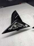 21-26 BMW G80 M3 Sedan Left Side Door Mirror W/ Camera Black Gloss *Broken Base